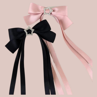 Bow Knot Ribbon Hair Clips