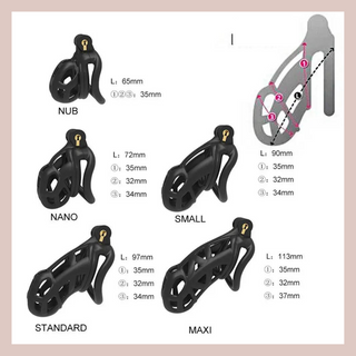 This table shows all of the dimensions, please see the diagram in the top right of the image to show where the measurements are taken from.