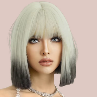 HOC61043 Soft Long Bob Wig