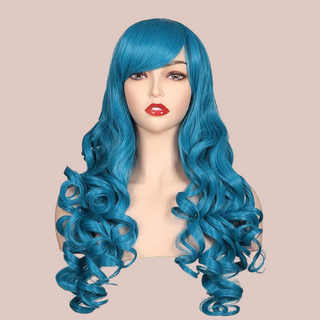 HOCA Modern Curled Wig With With Detachable Pony Tails