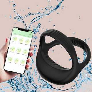 Vibrating Cock Ring With Remote or App Control